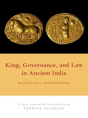 cover image of King, Governance, and Law in Ancient India